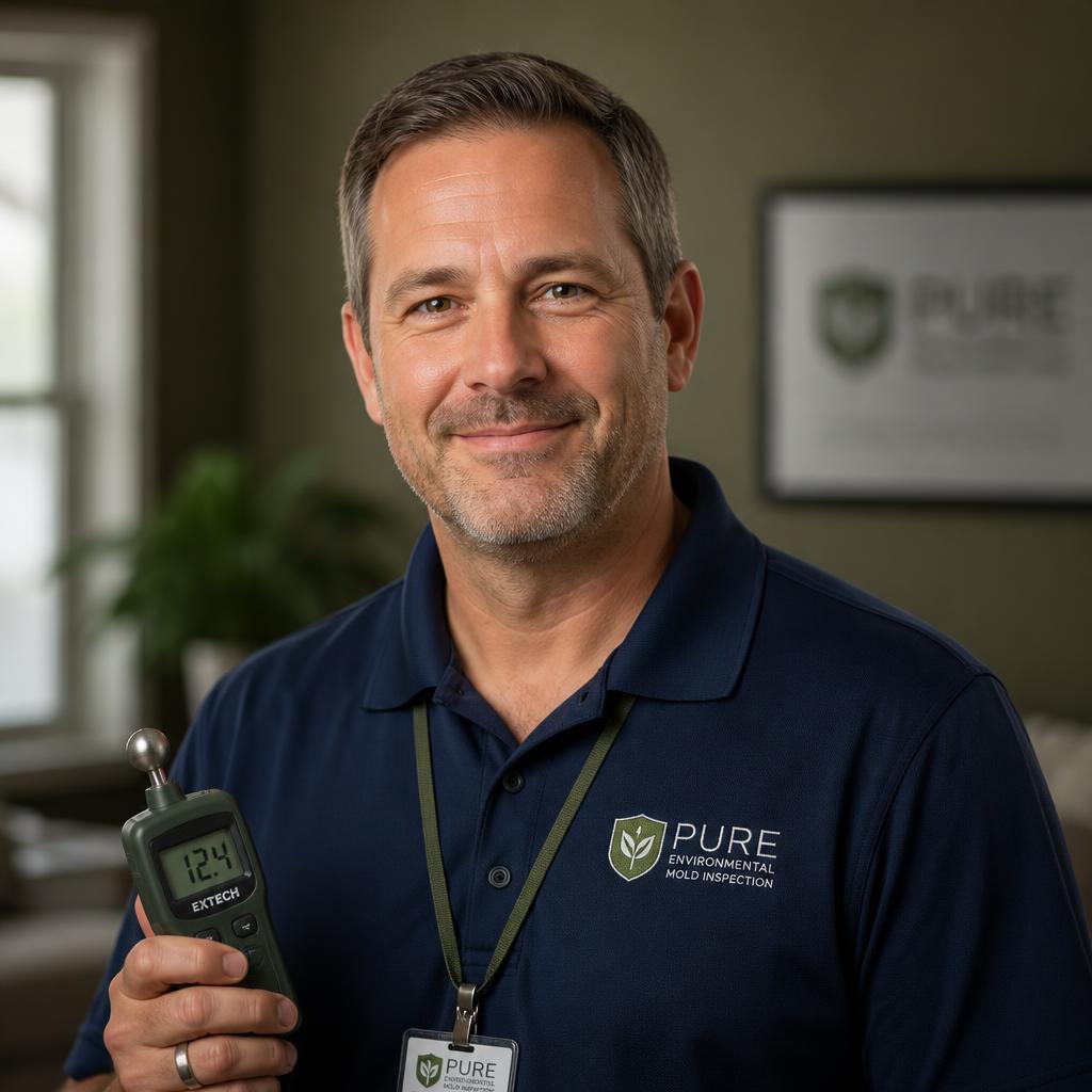 Portrait of certified mold inspector at Raphael Mold Inspection
