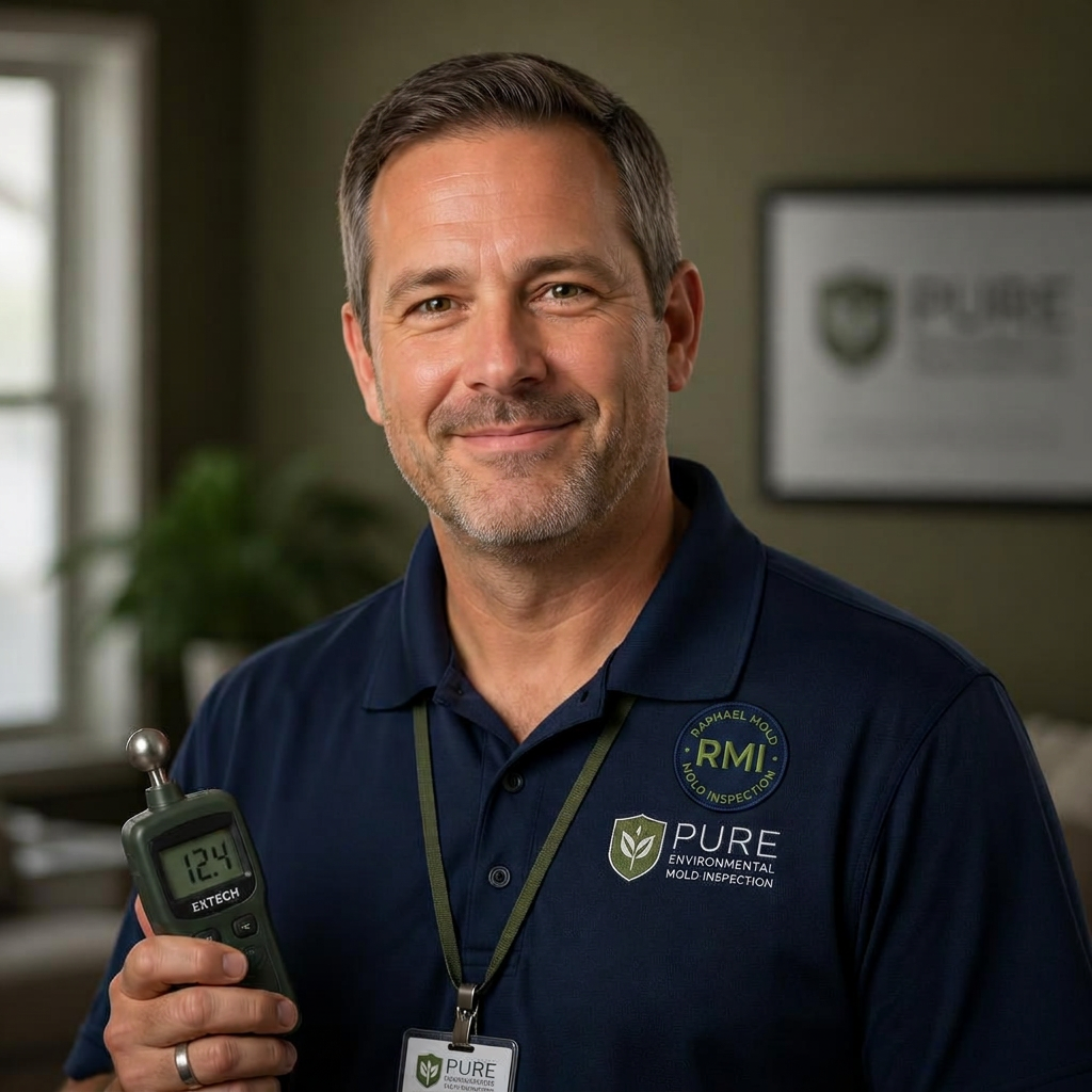 Portrait of certified mold inspector at Raphael Mold Inspection